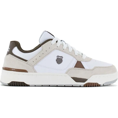 Afbeelding van K Swiss MATCH PRO LEATHER Heren Sneakers Schoenen Leer 08905 900 M Maat EU 40