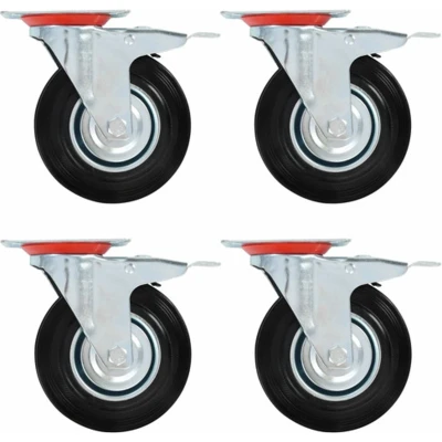 Afbeelding van vidaXL 12 st Zwenkwielen 125 mm