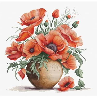 Afbeelding van Luca S Summer Rubies borduren (pakket) B7022