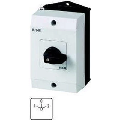 Afbeelding van Eaton T0 3 8212/I1 Nokkenschakelaar 20 A 2 x 60 Grijs, Zwart 1 stuk(s)