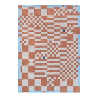 Afbeelding van Louis de Poortere Craft Chess Vloerkleed 170 x 240 cm Nude