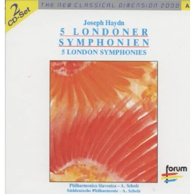 Afbeelding van Haydn 5 Londoner Symphonien