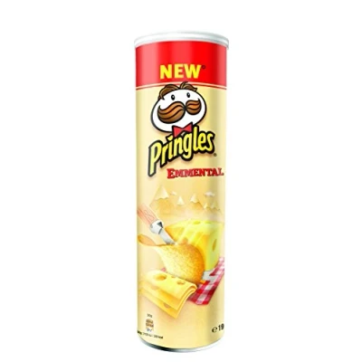 Afbeelding van Pringles Emmental Cheese 3 verpakkingen van 190 g totaal: 570