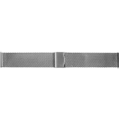 Afbeelding van Morellato PMX010DIONIS Horlogebandje Quick release Staal Zilverkleurig 18 mm