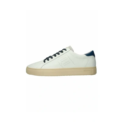 Afbeelding van Blackstone SLATE ROSCOE PERF White Blue Sneaker (low) Man Maat: 41