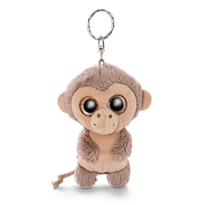 Afbeelding van Nici Sleutelhanger Monkey Hobson 9 Cm Polyester Beige/bruin