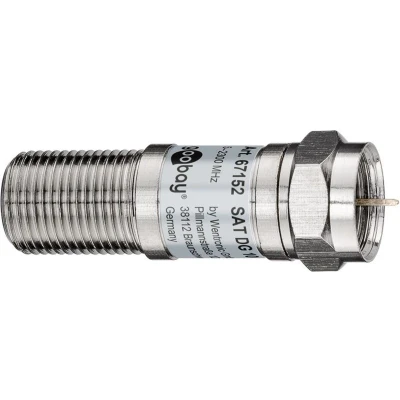 Afbeelding van Goobay SAT verzwakker 10 dB F connector&gt; bus