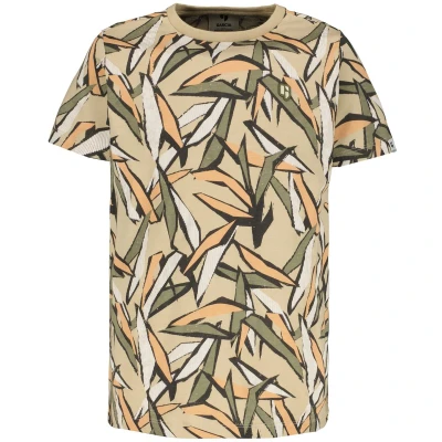 Afbeelding van GARCIA Jongens T shirt Bruin Maat 140/146