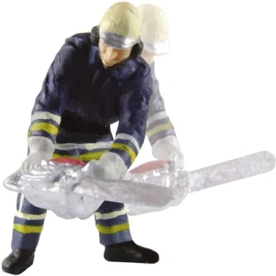 Afbeelding van Viessmann Modelltechnik 5141 H0 Brandweerman met zaag figuren Geverfd, Staand
