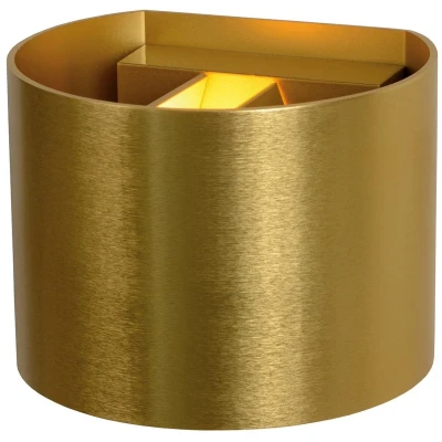 Afbeelding van Artdelight Wandlamp Gyro B 13 cm mat goud