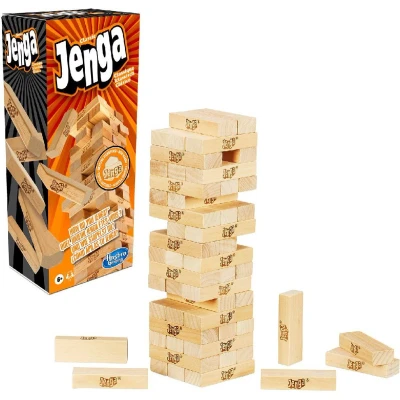 Afbeelding van Hasbro Jenga in de kleur Bruin