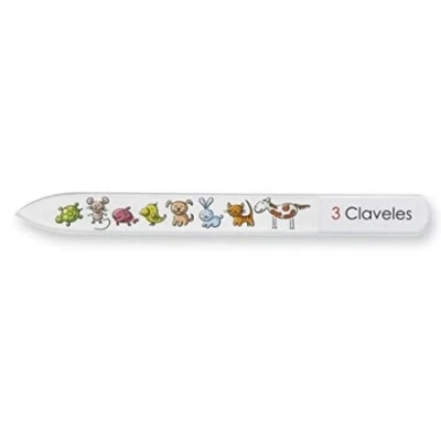 Afbeelding van 3 Claveles Baby Nagelvijl van Glas