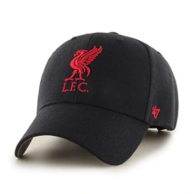 Afbeelding van 47 Brand MVP Liverpool FC Cap EPL MVP04WBV BKA, Mannen, Zwart, Pet, maat: One size