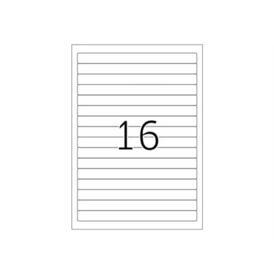 Afbeelding van Herma printeretiketten A4, 192 x 16.9 mm, 400 pcs