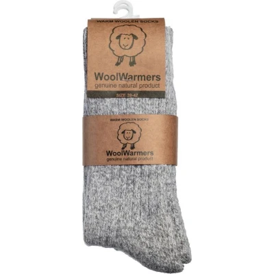 Afbeelding van WoolWarmers Wollen Sokken 2 Pack 405 Grijs