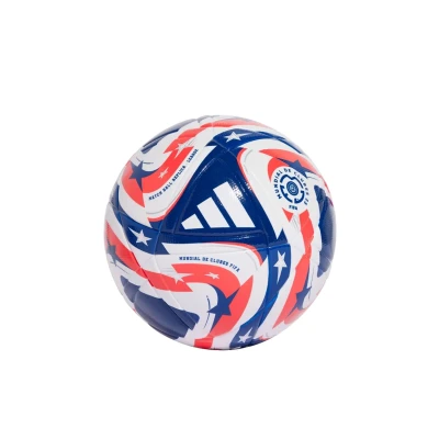 Afbeelding van adidas Performance FIFA CLUB World CUP League Voetbal, Maat: 5, White power blue lucid red silver met