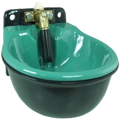Image de Suevia Drinkbak 46 verwarmbaar 3/4&quot; messing, 80W, Suevia, Groen Geschikt voor Rundvee Koeien Geiten Schapen