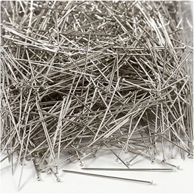 Afbeelding van Kopspelden, l: 37 mm, dikte 0,7 500 gr, zilver