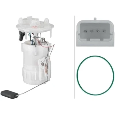 Afbeelding van HELLA 8TF 358 106 861 Brandstoftoevoereenheid Met pakking, brandstoftoevoermodule Electrisch RENAULT: Kangoo II Express