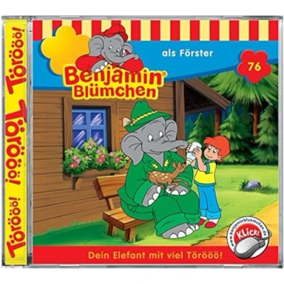 Afbeelding van Benjamin Blümchen 076 als Förster. CD