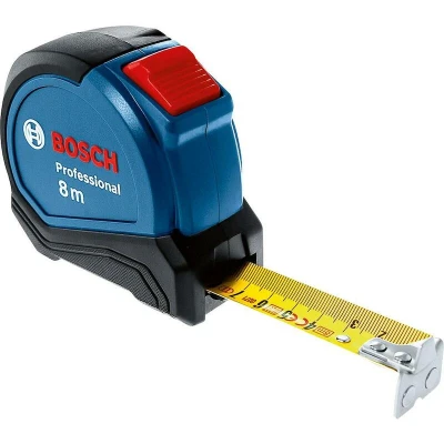 Afbeelding van Bosch Professional Massband 8m Autolock 1.600.A01.V3S Rolmaat 8 m Nylon, Kunststof