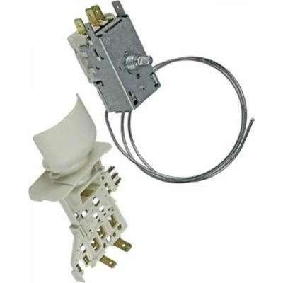 Image de Whirlpool Indesit 484000008568 thermostaat C00381513 + lamphouder invensy