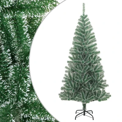 Afbeelding van Kunstkerstboom Met Sneeuw 210 Cm Groen