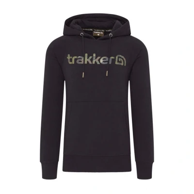 Afbeelding van Trakker CR Logo Hoody Black Camo Vis Trui L Viskleding