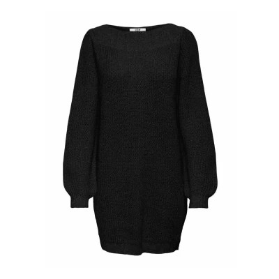 Afbeelding van JDY Megan BOAT NOOS Gebreide jurk, Dames, Maat: XS, Black