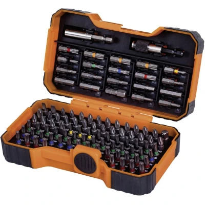 Afbeelding van Bahco 59/S100BC 100 Delige Bitset Gleuf , Phillips Pozidriv Hexagon, Robertson en Torx