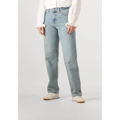 Afbeelding van Lee Rider Classic Straight leg jeans, Dames, Maat: 28x33, Light the way
