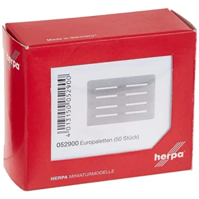 Afbeelding van Herpa 052900 H0 Europallet 1 set(s)