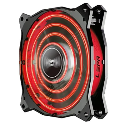 Afbeelding van LEPA Chopper ADV ventilator, 12 cm, rood