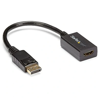 Afbeelding van Adapter DisplayPort naar HDMI Startech DP2HDMI2 Zwart