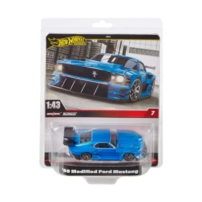 Afbeelding van HOT WHEELS PREMIUM 1:43RD &#039;69 Modified Ford Mustang Vehicle HWT04