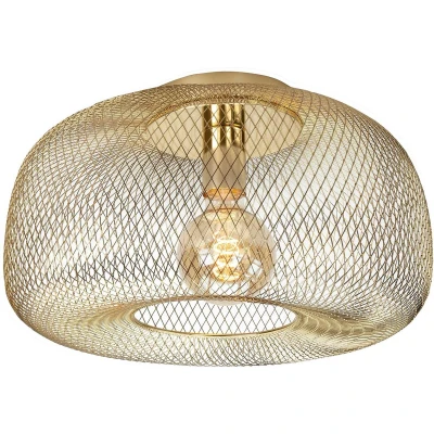 Afbeelding van Highlight Plafondlamp Honey Ø 39 cm goud