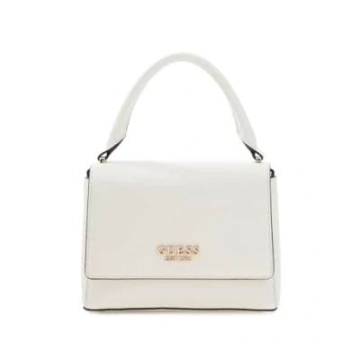 Afbeelding van Guess Fedana Top Handle Dames Handtas Off White One Size