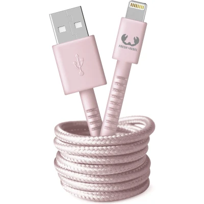 Afbeelding van Fresh N Rebel Usb a Lightning Kabel 2 M Smokey Pink (2ulc200sp)