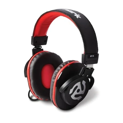 Afbeelding van Numark HF175 Over ear dj koptelefoon met gesloten achterkant, 40 mm drivers, oorkussens voor mixen en monitoring, 3 m kabel meegeleverd