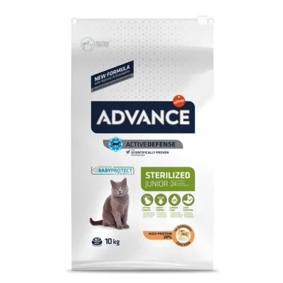 Afbeelding van Advance Cat Junior Sterilized 10 KG