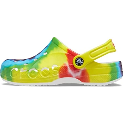 Afbeelding van Crocs Baya Graphic Clog Uniseks klompen, Multi/Tie Dye