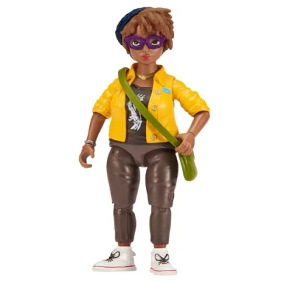 Afbeelding van April O&#039;Neil beeldje met accessoires Ninja Turtles Warriors