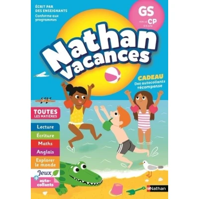 Image de Cahier de Vacances Maternelle GS vers CP 5/6 ans