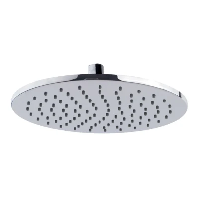 Afbeelding van Wiesbaden Caral hoofddouche rond 25 x 0,8 cm chroom