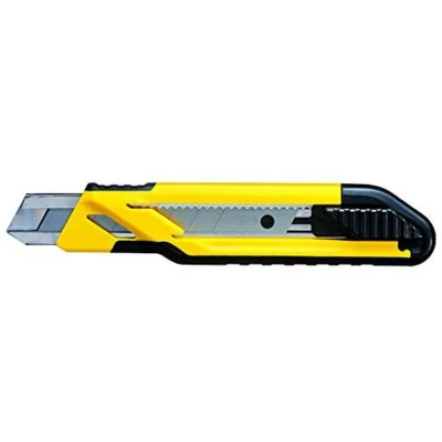 Afbeelding van Stanley Afbreekmes 18 mm automatische vergrendeling 12 pack