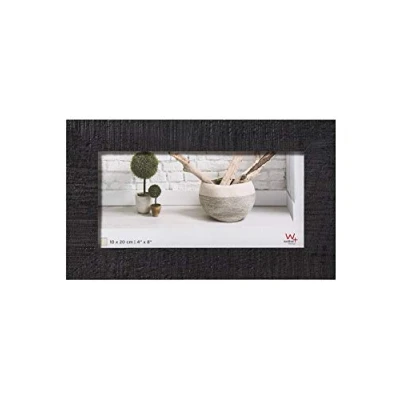Image de walther design Cadre photo noir 10 x 20 cm Home en bois HO120B