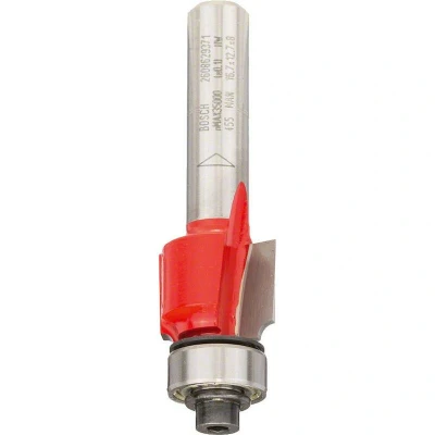 Image de BOSCH 2608629371 fraise à profil arrondi 8 mm, D 16,7 R1 2 L 12,7 G 55 mm