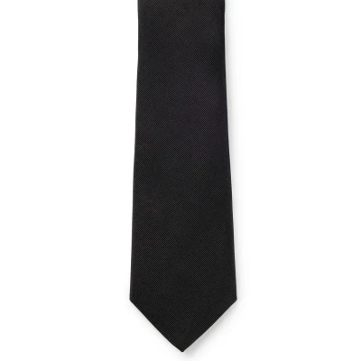 Afbeelding van BOSS TIE Stropdas, Heren, Maat: One Size, Black