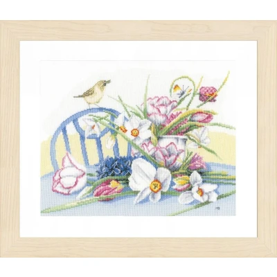 Afbeelding van Telpakket kit Narcissen op tafel Lanarte PN 0147501