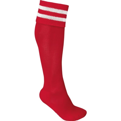 Afbeelding van PROACT Sportsokken Met Contraststrepen PA015 Sporty Red / White